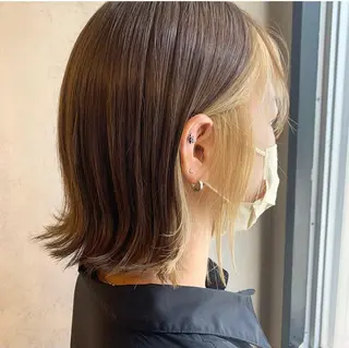 ショート 小顔カット/韓国 カラー🌙shikiのヘアスタイル