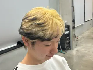 カラー 水戸/透明感カラー✨ 長谷川凌久のヘアスタイル