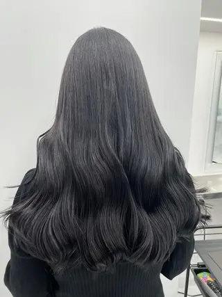 ロング カラー ヘアアレンジ salowin新宿East3階所属・艶美髪/髪質改善 /縮毛矯正/木元渓太のヘアスタイル
