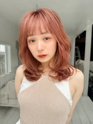 セミロング カラー Lond  charme 吉祥寺所属・似合わせボブ🌟 艶髪特化💗村松優斗のヘアスタイル