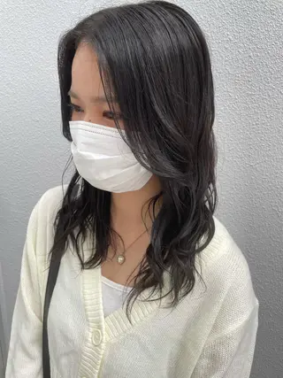 ミディアム C’LD hair  produce /シールドヘア所属・モテ髪/ボブ/ショー ト/アダチフウトのヘアスタイル