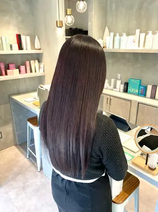 ロング カラー 髪質改善🌱 高橋みなみのヘアスタイル