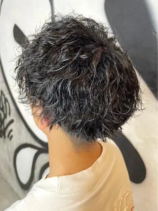 ショート メンズ レイヤーカット✂️ 若葉のヘアスタイル