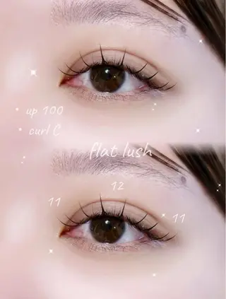 マツエク・マツパ eye +のマツエク・マツパデザイン