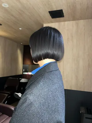 ショート カラー 産休中です 艶カラー♡オカのヘアスタイル