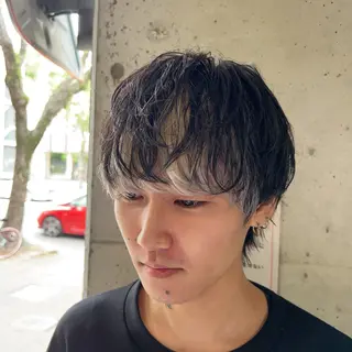 カラー メンズ keita💫透明感 💫ハイトーン💫のヘアスタイル