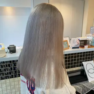 ロング 長嶋美奈/ 韓国風レイヤーカットのマツエク・マツパデザイン