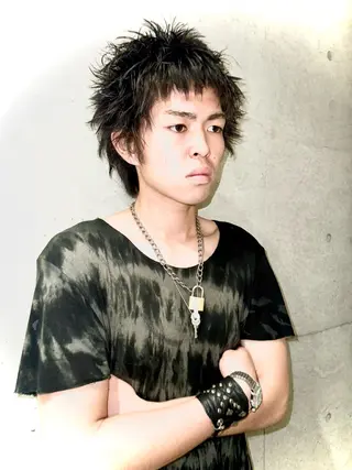 メンズ デザインカラー⭐︎★ 🐆hyo🐆のヘアスタイル