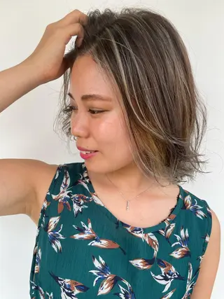 ミディアム カラー ＵＨＡＩＲ香久山店所属・小酒井 智洋のヘアスタイル