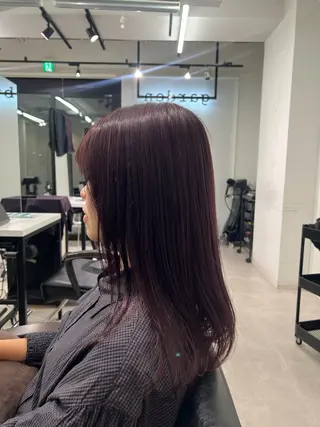 カラー kei/透明感カラー /縮毛矯正/メンズのヘアスタイル