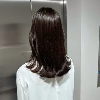 ミディアム カラー ブリーチなし/レイヤ ー特化🌈Tommyのヘアスタイル