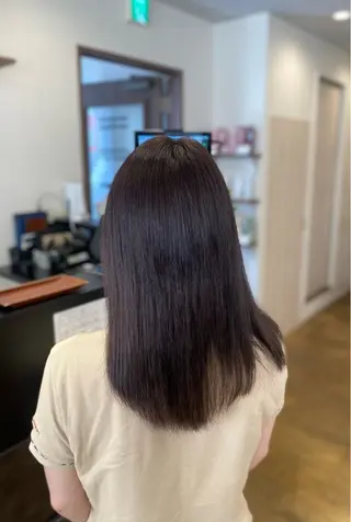 ミディアム カラー ホソカワ マイカ ★彡のヘアスタイル