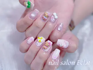 ネイル ネイルサロンエクラ 🫧Shizukaのネイルデザイン