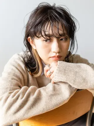 ミディアム カラー 栄・伏見 JOULE'Sのヘアスタイル