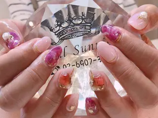 ネイル 長さだし専門店 M2　rikaのネイルデザイン