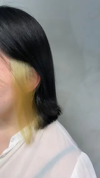 ミディアム カラー 艶髪/髪質改善/ MONSO山本のヘアスタイル