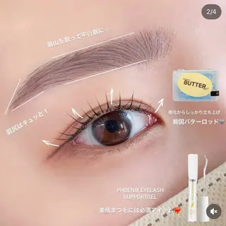 マツエク・マツパ 松崎 有紗のマツエク・マツパデザイン