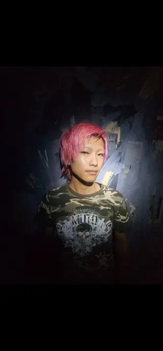 ショート メンズ Backbocker所属・ハイトーン/ブリーチ /デザインカラーのヘアスタイル