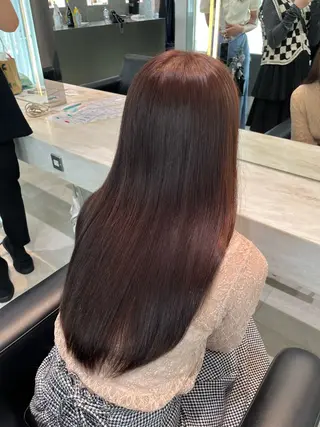 ロング カラー パーマ 艶カラー🌸アレンジ 🌹Sally🕊️のその他イメージ