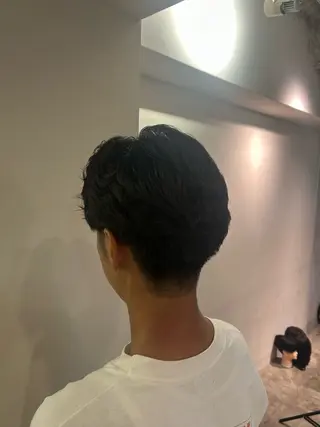 ショート カラー パーマ メンズ ITbyALBUM藤沢店所属・IT by ALBUM立川のヘアスタイル