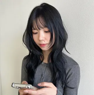 ロング カラー risako🇰🇷 韓国ヘア/レイヤーのヘアスタイル