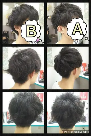 メンズ 越智 薫のヘアスタイル