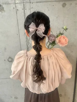 ロング ヘアアレンジ Reve  resort所属・美髪× ヘアセット✨Araiのヘアスタイル