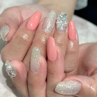 ネイル はあとねいる筑紫口店 Hitomiのネイルデザイン