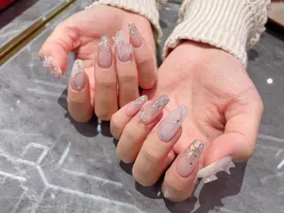 ネイル 🦋ネイルサロン ブラン🌈ゆりのネイルデザイン