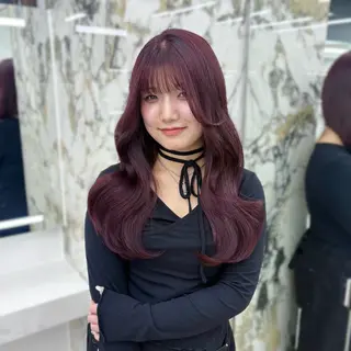 ロング カラー 🎀 ほんだ ことね 🎀のヘアスタイル