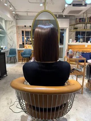 ミディアム 髪質改善/ボブ /韓国/erikoのヘアスタイル