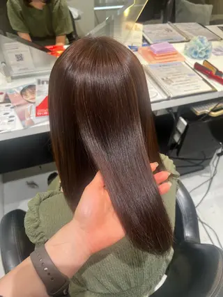 セミロング カラー 韓国風顔まわり/ベー ジュ/マツエク♡美咲のマツエク・マツパデザイン