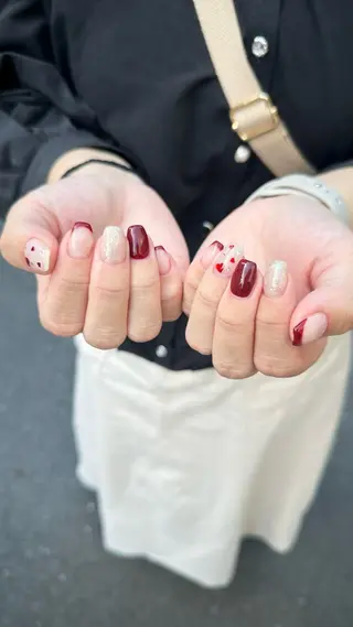 ショート yuka ♡のネイルデザイン