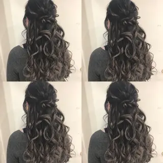 ロング カラー ヘアアレンジ 🌷MAYU 🌷のヘアスタイル