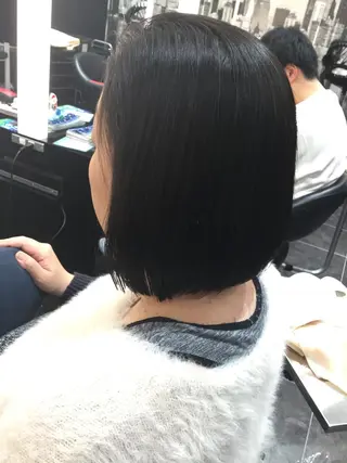 セミロング Annon プライベートサロンのヘアスタイル