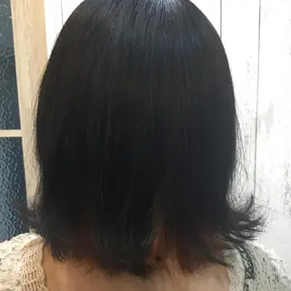 ミディアム カラー embrace エンブレイスのヘアスタイル