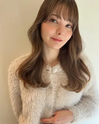 セミロング レイヤーカット｜美髪 ｜青山のヘアスタイル