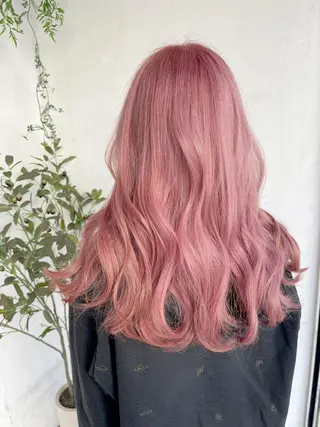 ロング カラー due hair 京都駅前店 MILBON オージュア認定サロン【デューヘアー】所属・ハイトーンブリーチ 土坂　由志【京都】のヘアスタイル