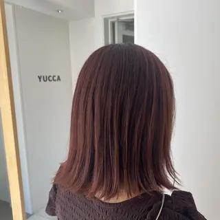 ミディアム YUCCA 茨木のヘアスタイル