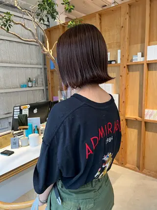 ショート 🩵albis/めい 大宮/ブリーチ🦋のヘアスタイル