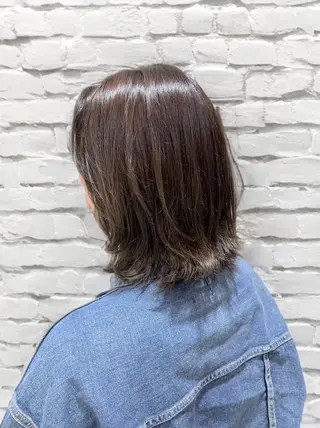 ミディアム brace 立花のヘアスタイル