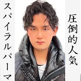 パーマ ゼロスバーバーショップ所属・予約1000件超 ✨メンズパーマのヘアスタイル