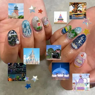 ネイル RooM tani /個性派ニュアンスのネイルデザイン