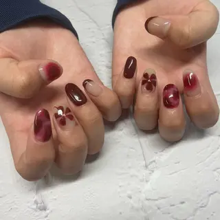 ネイル 💖長さだし/GAL /𝓜𝓲𝓸💖のネイルデザイン