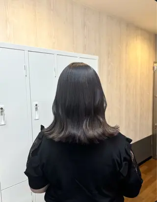 ミディアム 🩵 honoka🩵のヘアスタイル