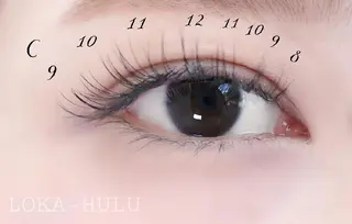 マツエク・マツパ LOKA-HULU  ロカフルのマツエク・マツパデザイン