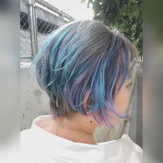 ショート 圧倒的美髪ストレート ツダケイタロウのヘアスタイル