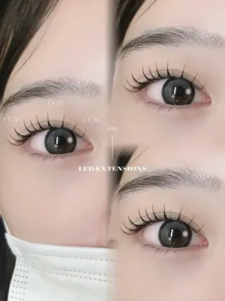 マツエク・マツパ nanami ︎︎のマツエク・マツパデザイン