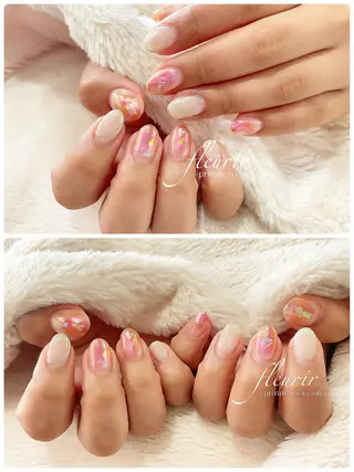 ネイル フルリール 【プライベートサロンのネイルデザイン