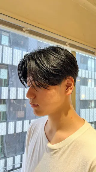 メンズ 横浜/ショート/ レイヤーカットのヘアスタイル